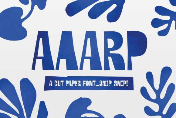 Aaarp: A Joyful Display Font for Campaign Headlines