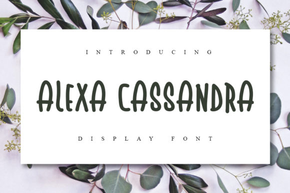 Alexa Cassandra: A Handwritten Font That Builds Trust