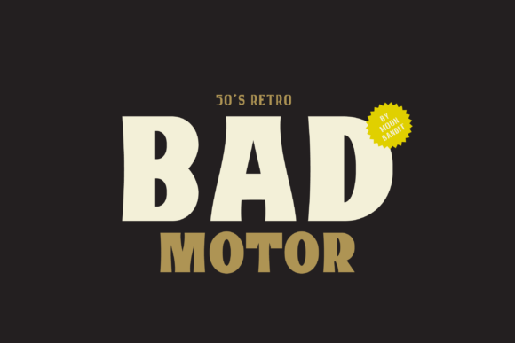 Bad Motor: Raw, Unfiltered Display Energy