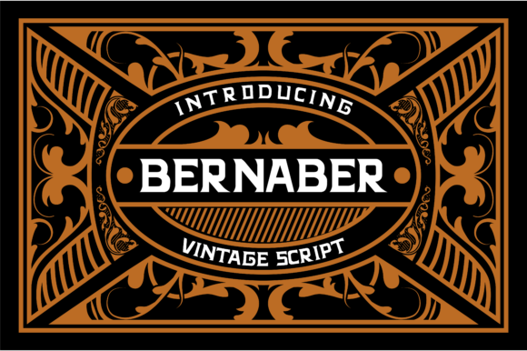 Bernaber: A Vintage Display Font That Anchors Editorial Mood