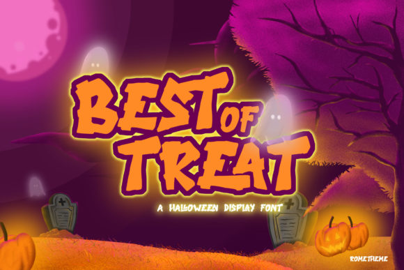 Best of Treat: A Funky, Spooky Display Font That Delivers
