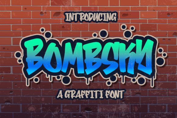 Bombsky: A Bold Display Font That Elevates Real Small Business Branding