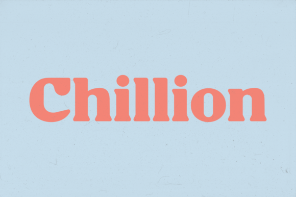 Chillion: A Display Font That Makes Headlines Pop