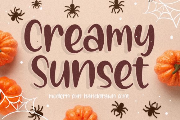 Creamy Sunset Font: A Warm, Elegant Display Typeface for Digital Brands
