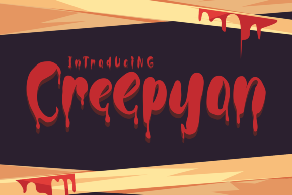 Creepyon: A Standout Display Font for Handmade Brands