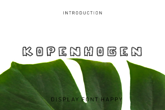 Kopenhogen: A Charming Display Font for Warm, Human-Centered Brands