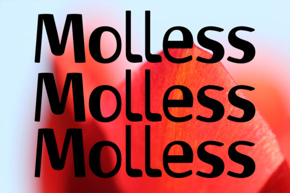 Molless: A Display Font That Elevates Digital Headlines
