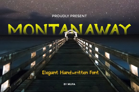 Montanaway: A Display Font That Makes Your Brand Feel Intentional
