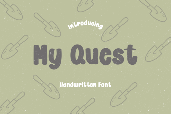 My Quest: A Bold Display Font for Scroll-Stopping Campaigns
