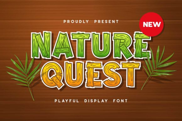 Nature Quest: A Display Font That Elevates Campaign Headlines