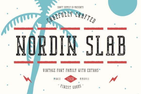 Nordin Slab: A Display Font That Makes Your Brand Feel Intentional