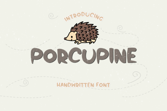 Porcupine: A Playful Display Font That Pops on Every Screen