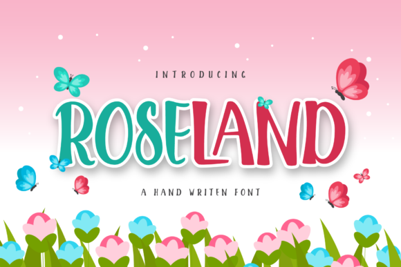 Roseland: A Nature-Inspired Display Font for Digital Design
