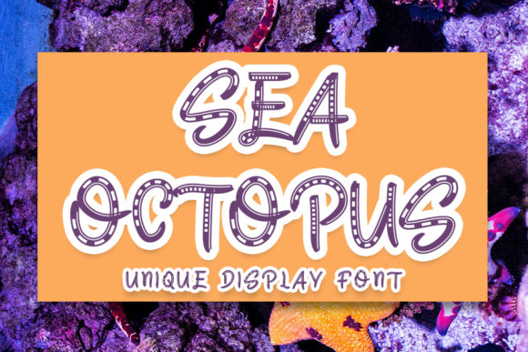 Sea Octopus: A Friendly Display Font for Small Business Branding