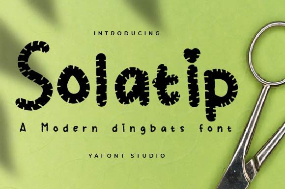 Solatip: A Display Font That Stops Scrollers