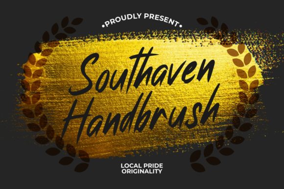 Southaven Handbrush: A Friendly Display Font for Editorial Charm