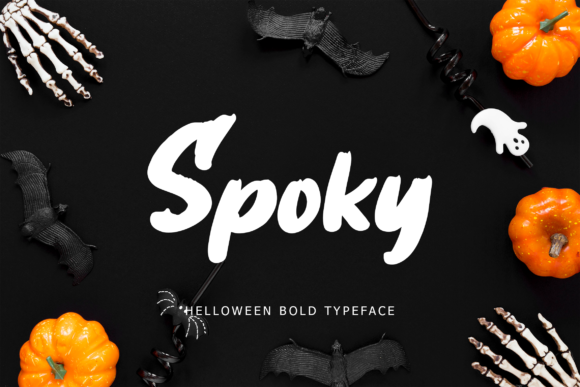Spoky: A Halloween Display Font That Makes Campaigns Pop