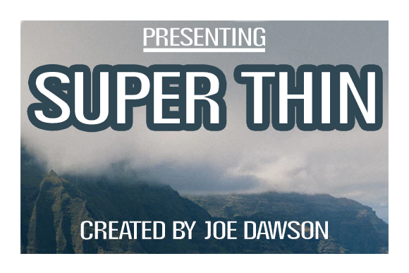 Super Thin: A Modern Display Font for Clean Digital Branding