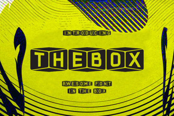 The Box: A Bold Display Font That Elevates Digital Branding