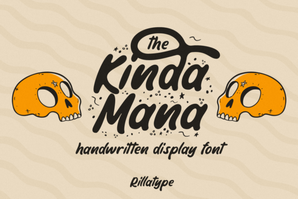 The Kinda Mana: A Display Font That Makes Your Headlines Feel Instantly Recognizable