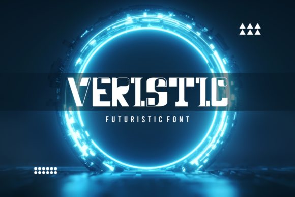 Veristic: A Futuristic Display Font That Cuts Through the Feed